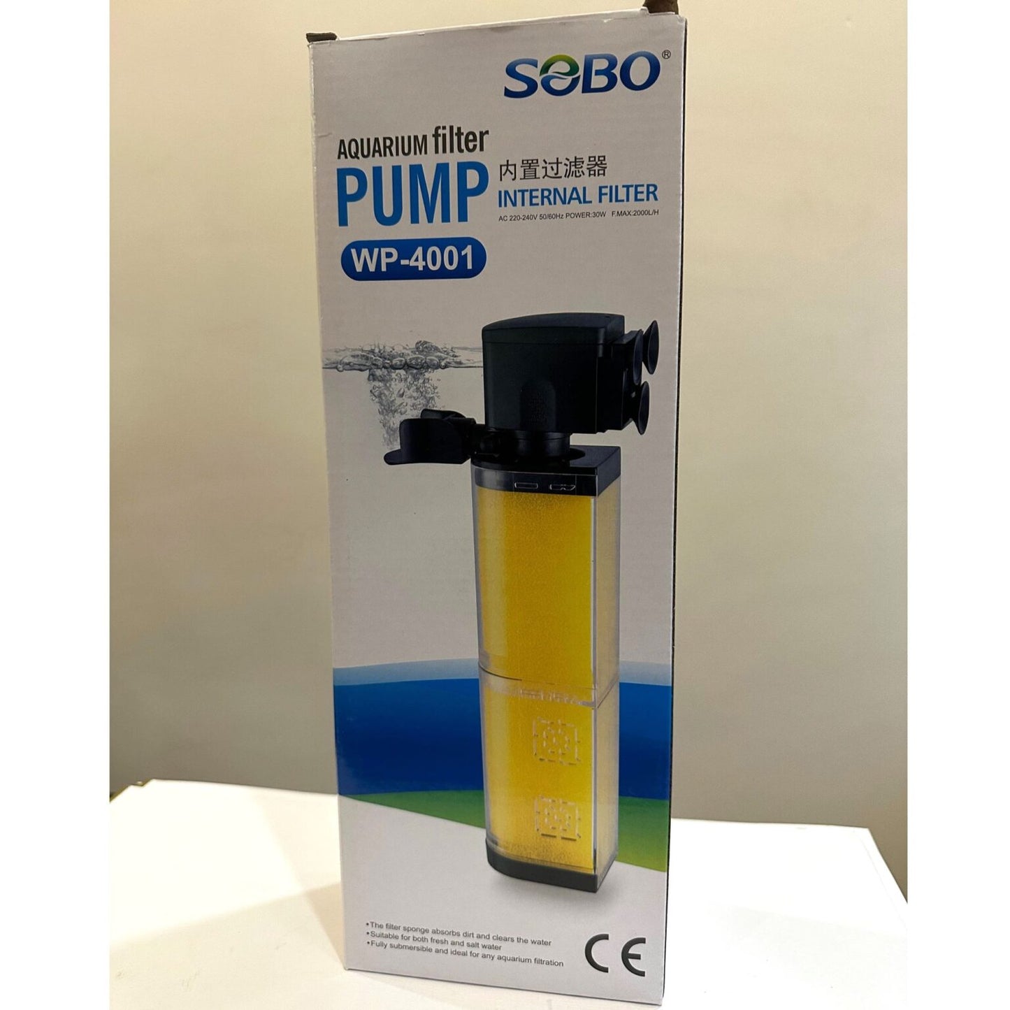 Aquarium Filter Pump WP-4001 (30W)
