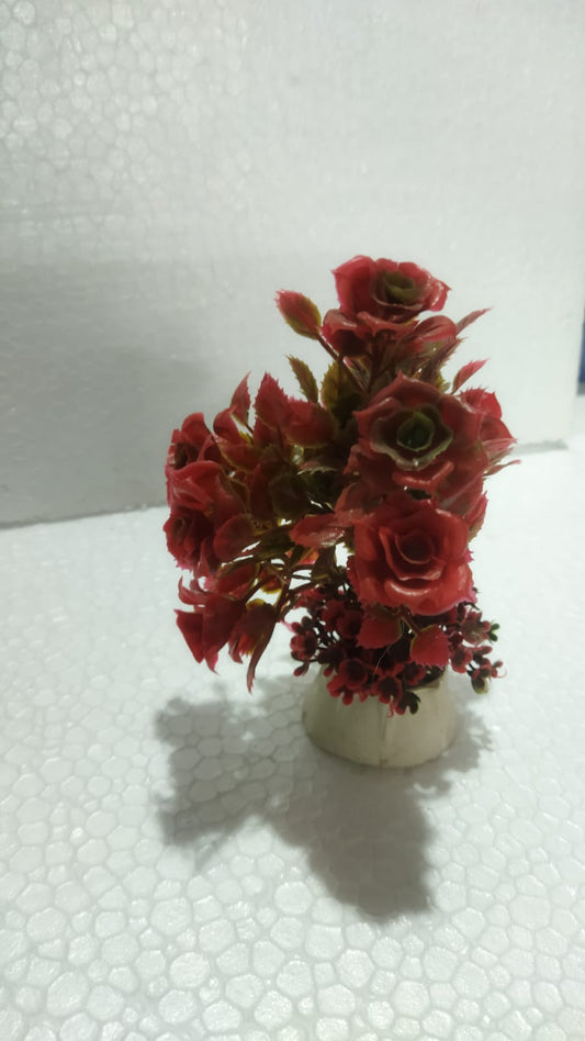 Artificial rose plant size 6"inch