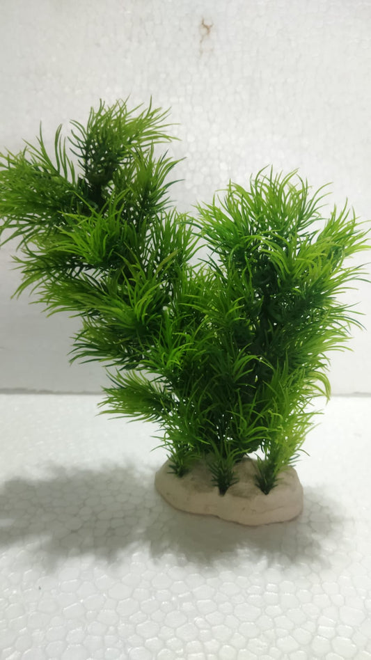 green artificial plant size 8"inch