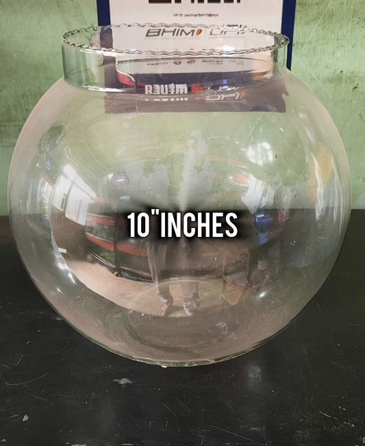 Aquarium Glass bowl 10"inch
