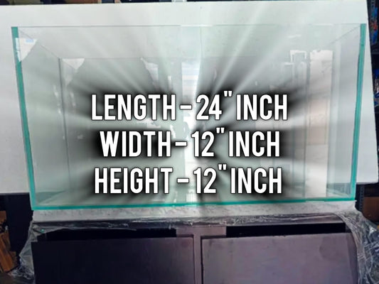 Aquarium Glass Tank 24*12*12"inches