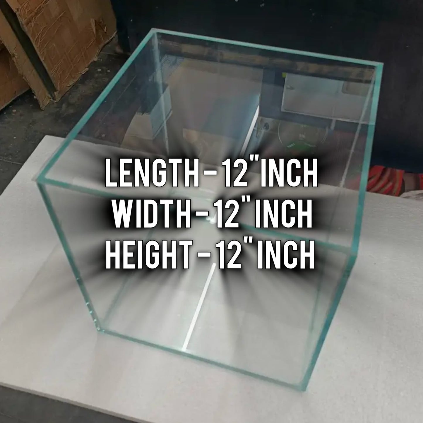 Aquarium Glass tank 12*12*12"inch