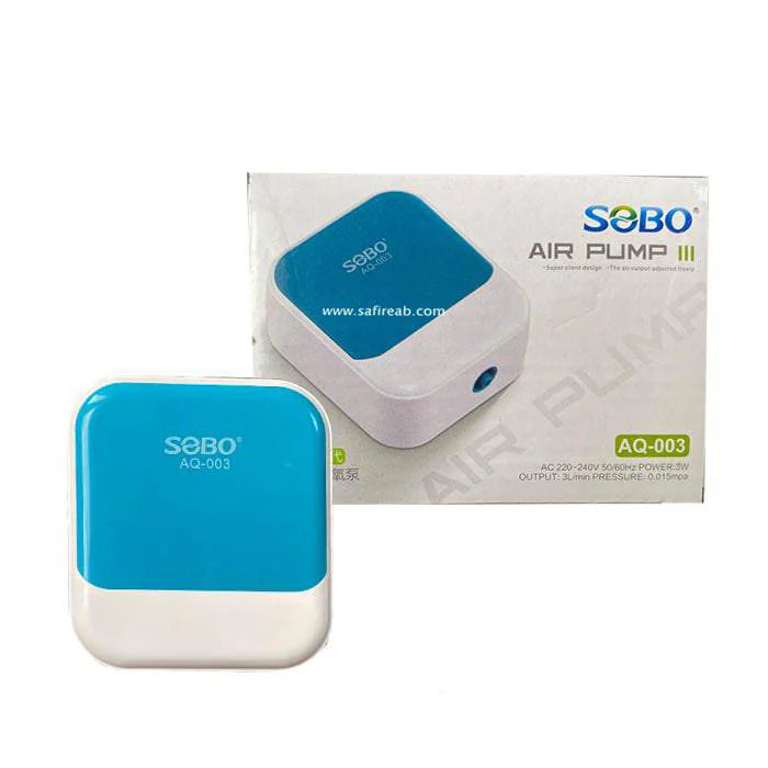 Low noise Air pump  SOBO  ( AQ-003 ) soundless
