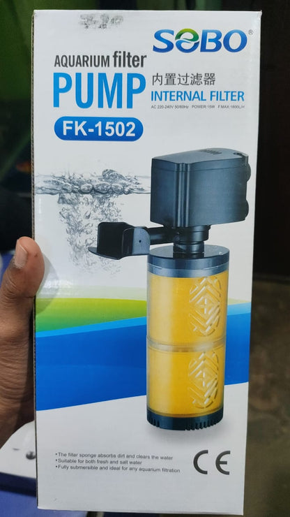Sobo aquarium internal filter ( FK-1502)