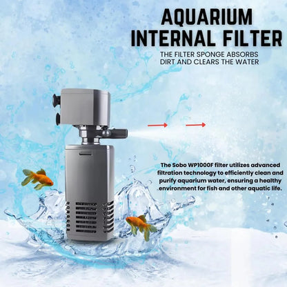 aquarium internal filter wp-1000f