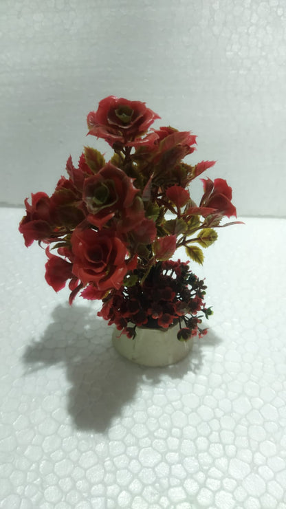 Artificial rose plant size 6"inch