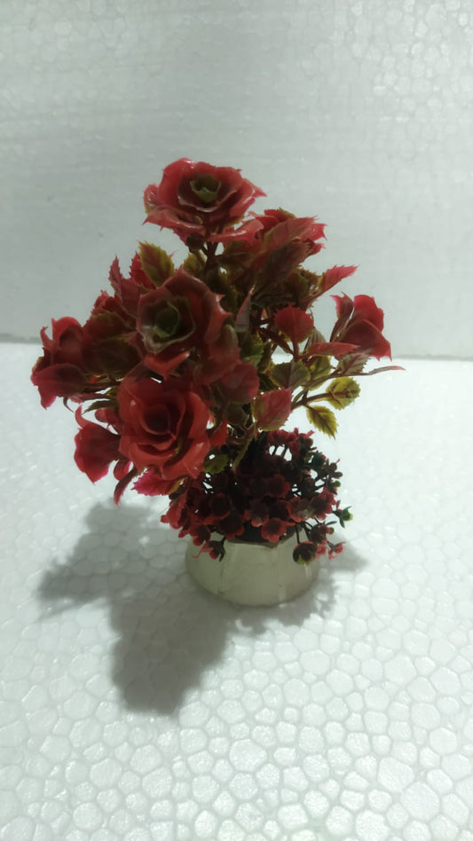 Artificial rose plant size 6"inch