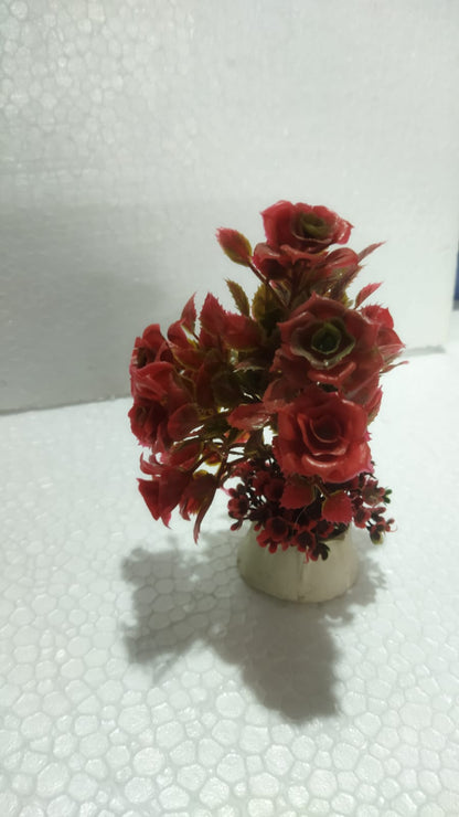 Artificial rose plant size 6"inch