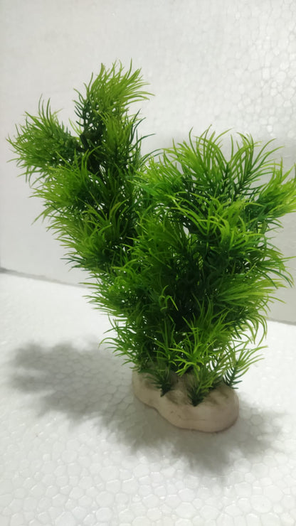 green artificial plant size 8"inch