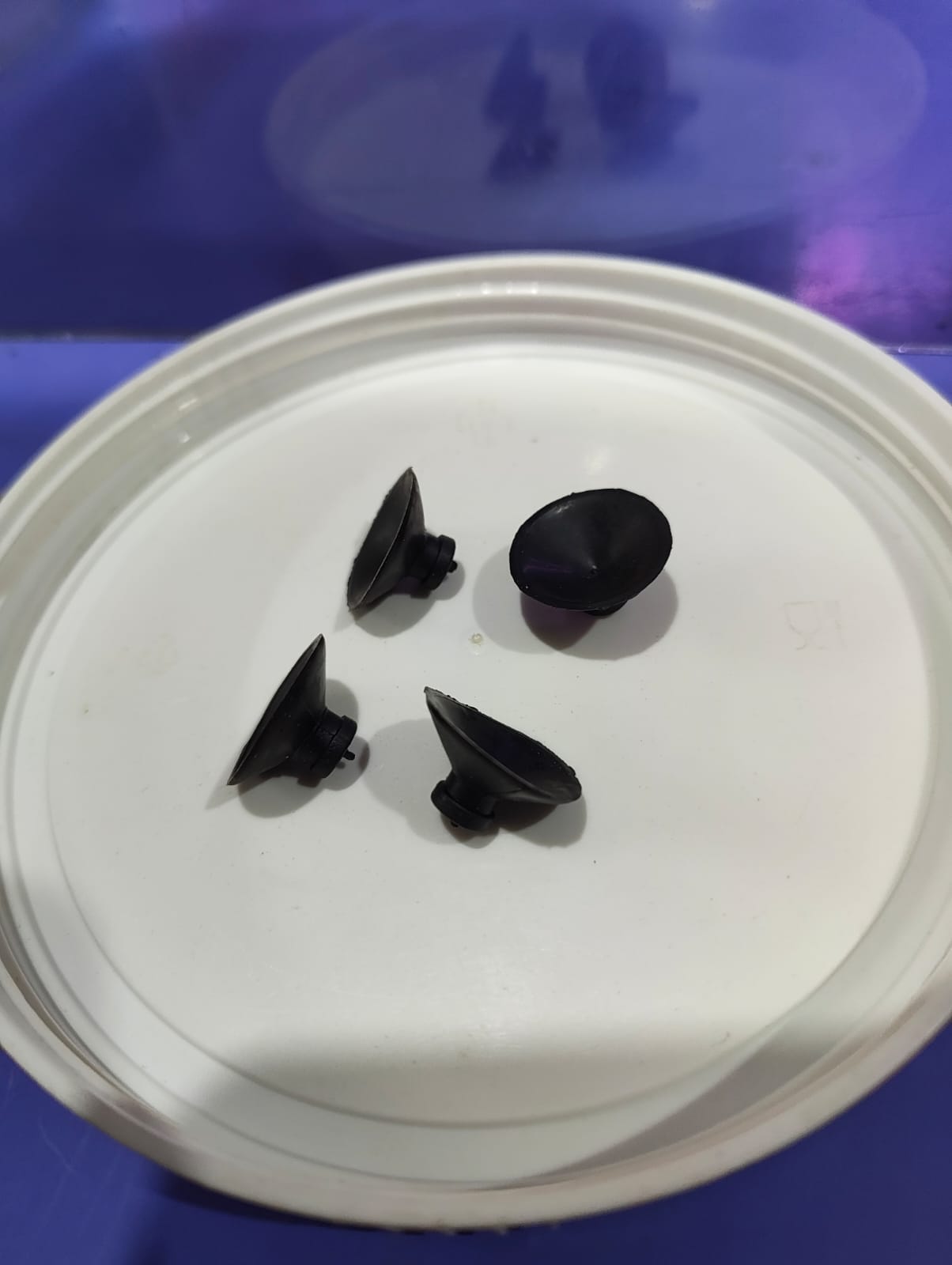 Power filter sucker 4pcs