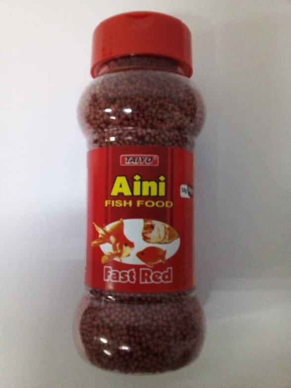 aini fish food fast red