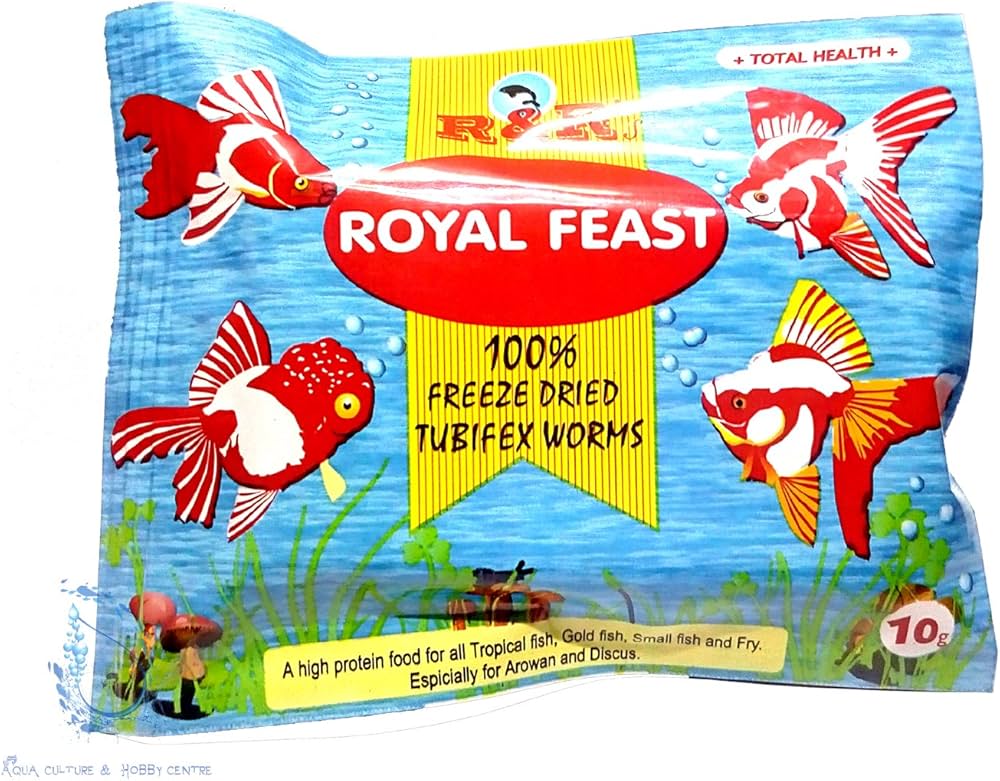 freeze dried tubefix worms 10g pouch