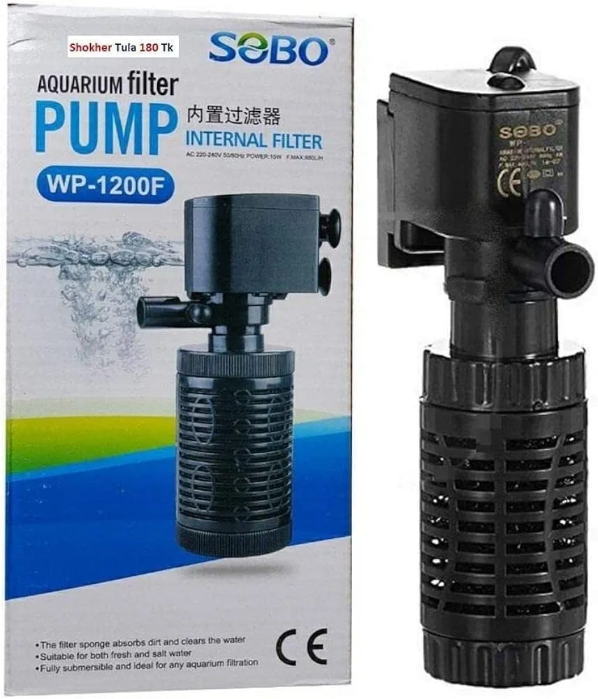 aquarium internal filter wp-1200f