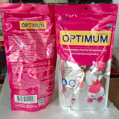 Optimum fish food 200gm pouch