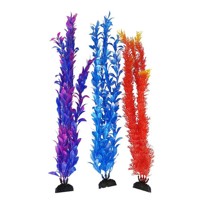 artificial aquarium plant 8"