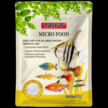 taiyo micro food 20g pouch