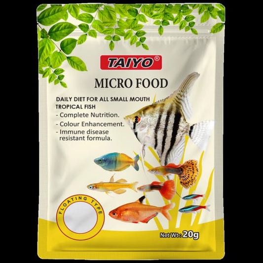 taiyo micro food 20g pouch