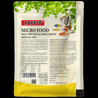 taiyo micro food 20g pouch